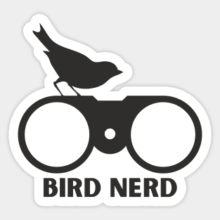 Bird Nerd Sticker